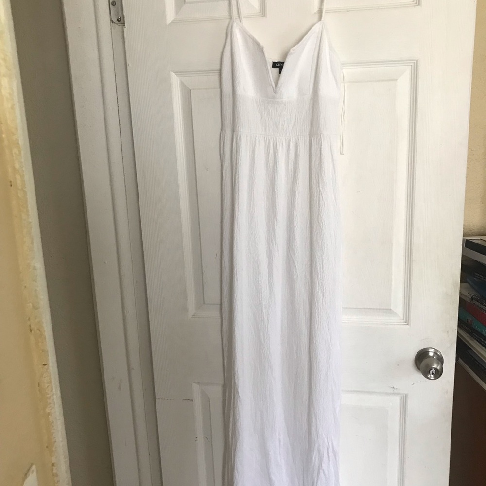 Express Maxi White Dress XS
